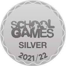 School Games Silver Award 2021-2022